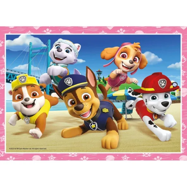 Paw Patrol puzzle 4 in 1 - Clementoni immagine 4