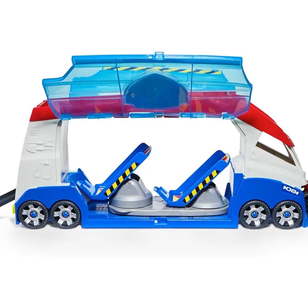 Paw Patrol: Camion trasporto squadra d'intervento con suono, figura di Ryder e veicolo - Spin Master immagine 4