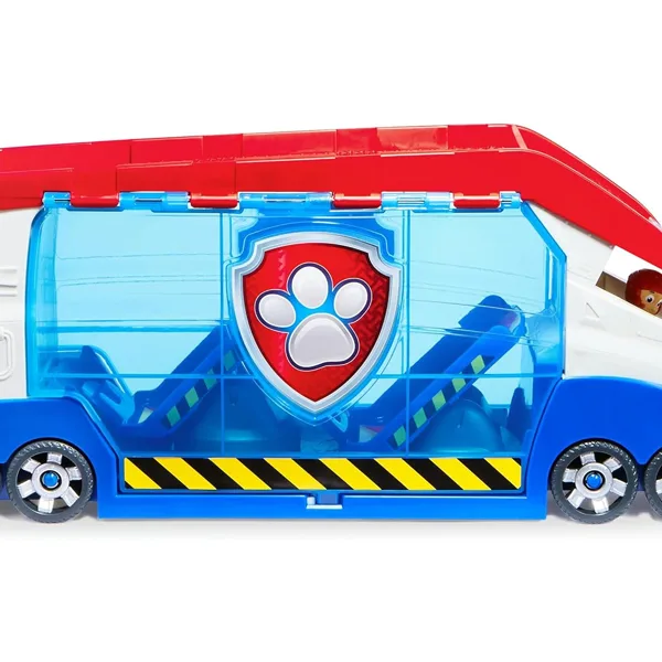 Paw Patrol: Camion trasporto squadra d'intervento con suono, figura di Ryder e veicolo - Spin Master immagine 7