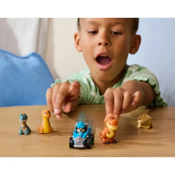 Paw Patrol Dino Movie - Squadra di dinosauri Rexi set di gioco - Spin Master immagine 4