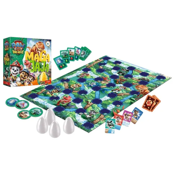 Paw Patrol Dino Movie Magajaja gioco da tavolo - Trefl immagine 3