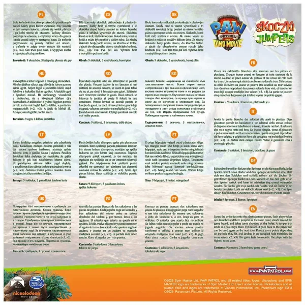 Paw Patrol Il Film Jumpers gioco da tavolo - Trefl immagine 3