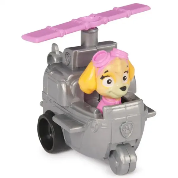 Paw Patrol: Rescue Racers Skye con elicottero - Spin Master immagine 3