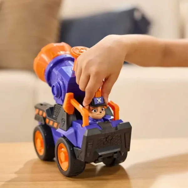 Paw Patrol Rubble e la sua squadra Mix veicolo lanciatori set di gioco - Spin Master immagine 4
