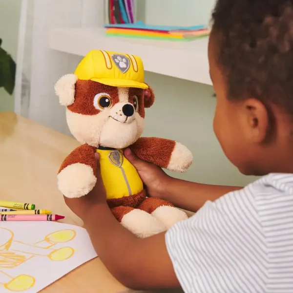 Paw Patrol Rubble peluche 33cm - Spin Master immagine 2