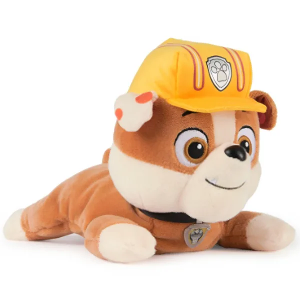 Paw Patrol Rubble peluche figura 20 cm - Spin Master immagine 2
