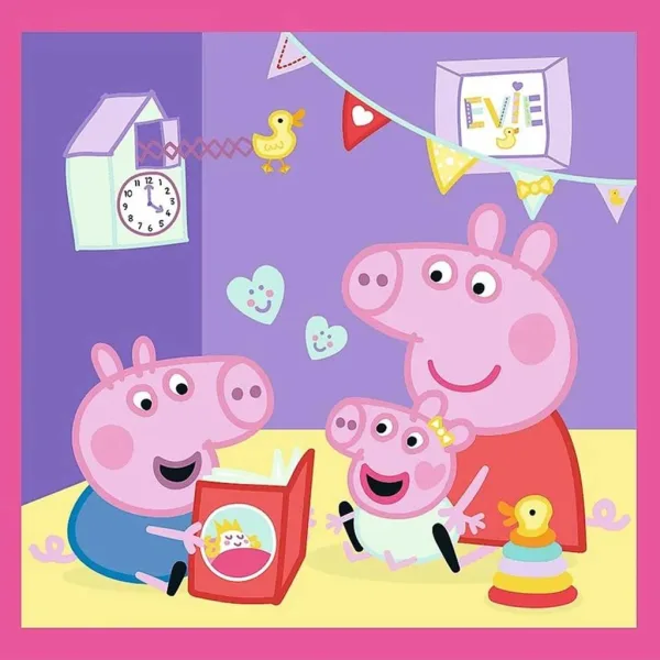 Peppa Pig - 3 in 1 puzzle da 20, 36, 50 pezzi - Trefl immagine 3