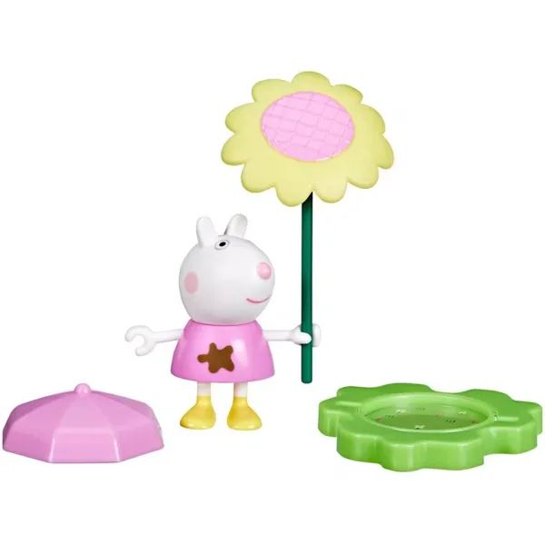 Peppa Pig: Amici nella pozzanghera fangosa - Figura giocattolo Suzy - Hasbro immagine 2