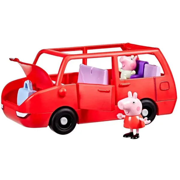 Peppa Pig: Set di gioco dell'auto di famiglia di Peppa - Hasbro immagine 2