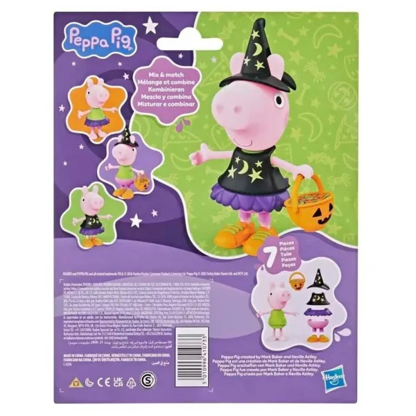 Peppa Pig: Set di gioco Peppa in costume di Halloween - Hasbro immagine 2