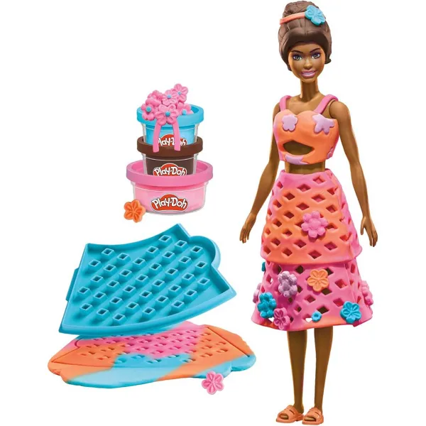 Play-Doh: Barbie Set di argilla da spiaggia - Hasbro immagine 3