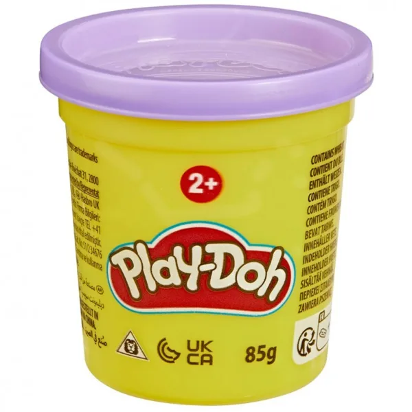Play-Doh: Pasta modellabile in barattolo colore viola 85gr - Hasbro immagine 1