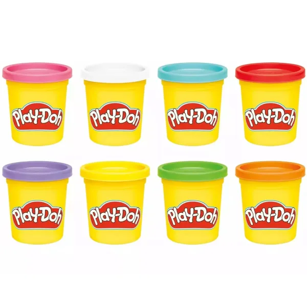 Play-Doh: set di 8 barattoli di pasta modellabile da 680 g - Hasbro immagine 3