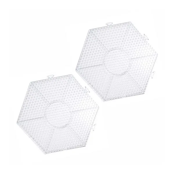 PlayBox: Pacchetto di basi esagonali per perline MIDI da 5 mm da stirare, set da 2 pezzi immagine 2