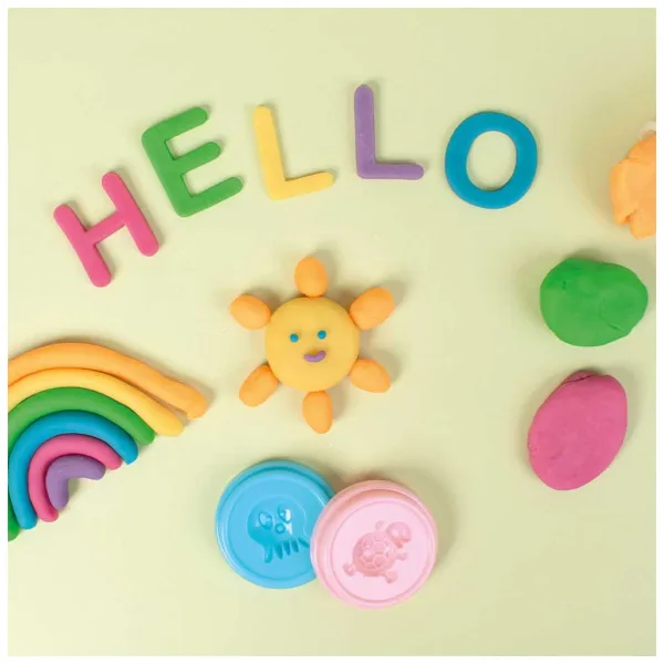PlayBox: Set di pasta modellabile color pastello da 6 pezzi immagine 2
