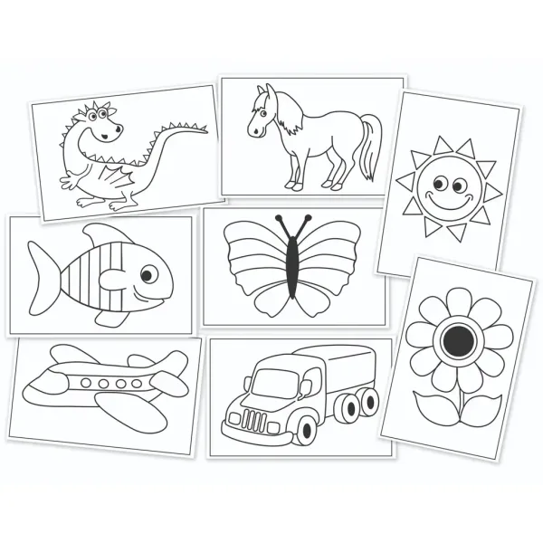 PlayBox: Set di schede da ricamo colorabili da 48 pezzi immagine 1