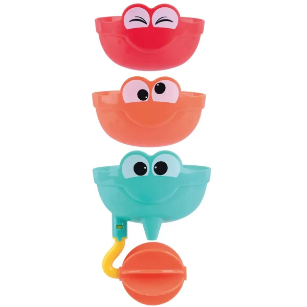 Playgo: set da 3 giochi da bagno Facce divertenti immagine 2