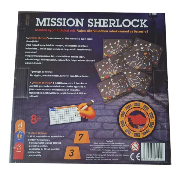 Playland: Gioco da tavolo Mission Sherlock immagine 2