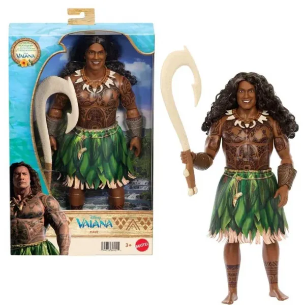 Disney Principesse: Vaiana il film - figura di Maui 26cm - Mattel immagine 2