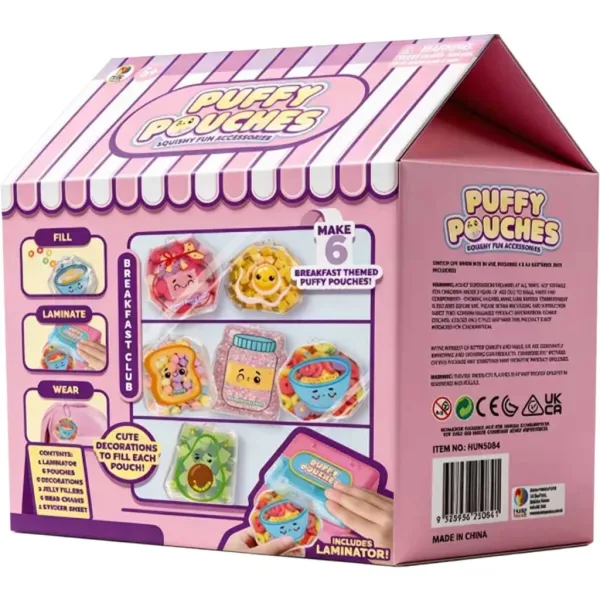 Puffy Pouches: set di design charm Pufi - colazione immagine 3