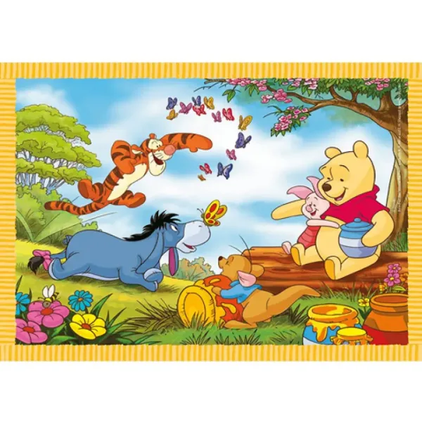 Winnie the Pooh puzzle 4 in 1 - Clementoni immagine 2