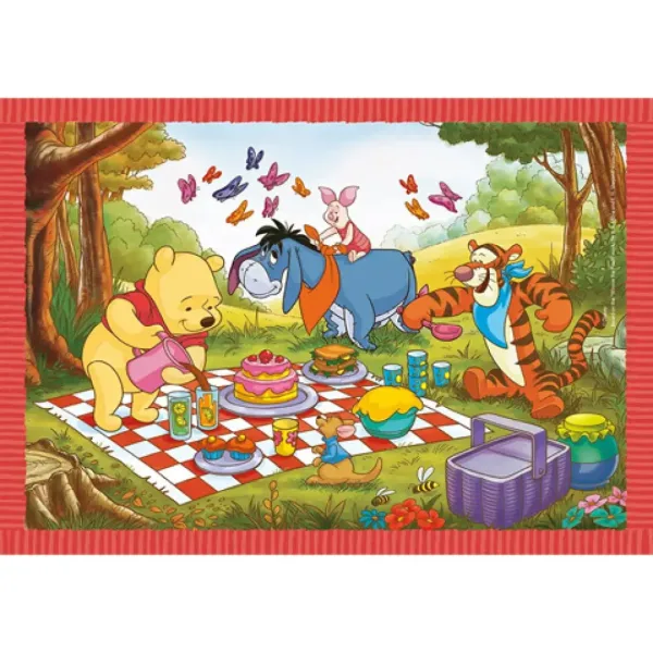 Winnie the Pooh puzzle 4 in 1 - Clementoni immagine 4