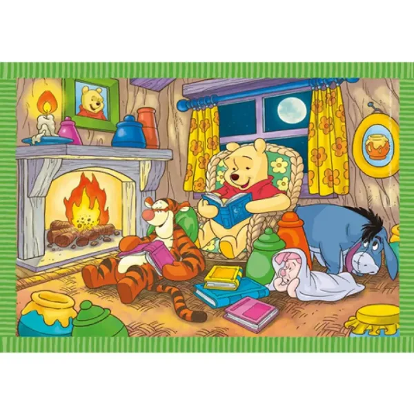 Winnie the Pooh puzzle 4 in 1 - Clementoni immagine 5