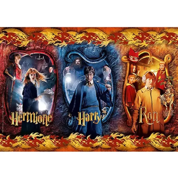 Puzzle di 104 pezzi di Harry Potter - Clementoni immagine 2