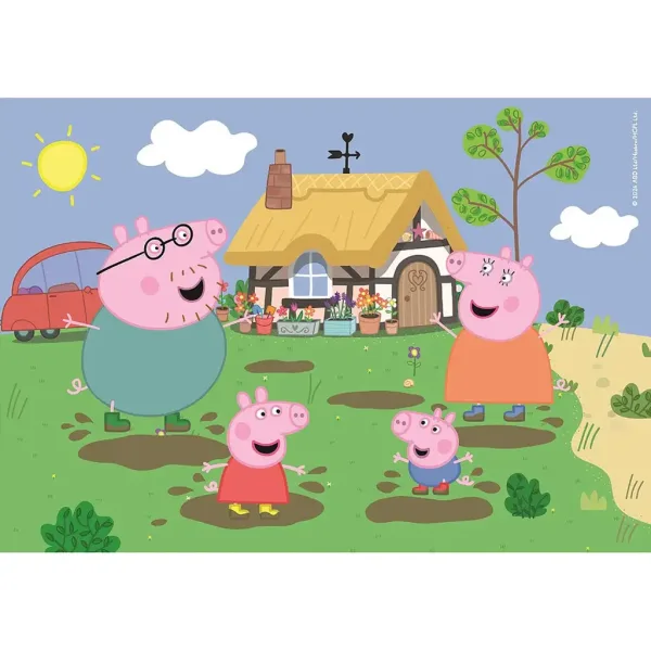 Puzzle di Peppa Pig da 30 pezzi - Clementoni immagine 2