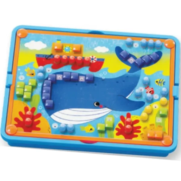 Quercetti: Fanta Color Cards Animali set di gioco creativo con puntini immagine 1