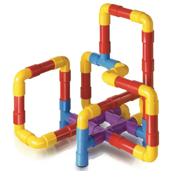 Quercetti: Set di gioco per costruire tubi Tubation da 40 pezzi immagine 2