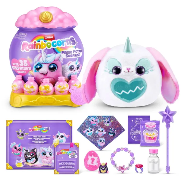 Rainbocorns: Magic Potion Surprise peluche con pozione magica sorpresa in diverse varianti 1 pezzo immagine 2