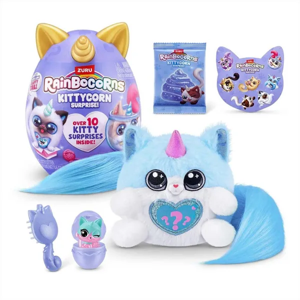 Rainbocorns: Pocket Kittycorn sorpresa gatto peluche in diverse varianti 1pz immagine 5