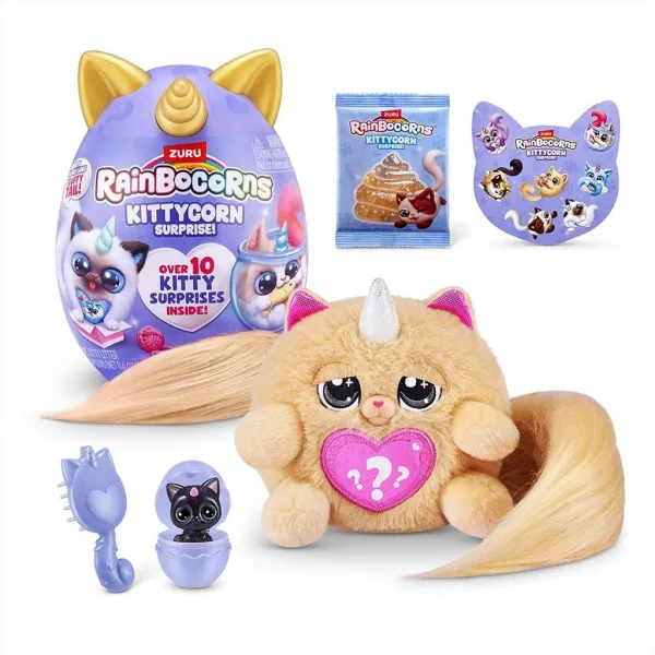 Rainbocorns: Pocket Kittycorn sorpresa gatto peluche in diverse varianti 1pz immagine 9