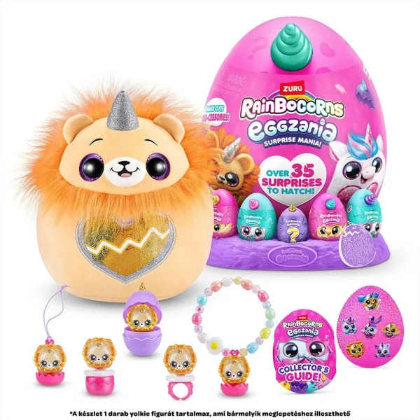 Rainbocorns: Uovo di Eggzania con peluche in diverse varianti 1 pezzo immagine 4