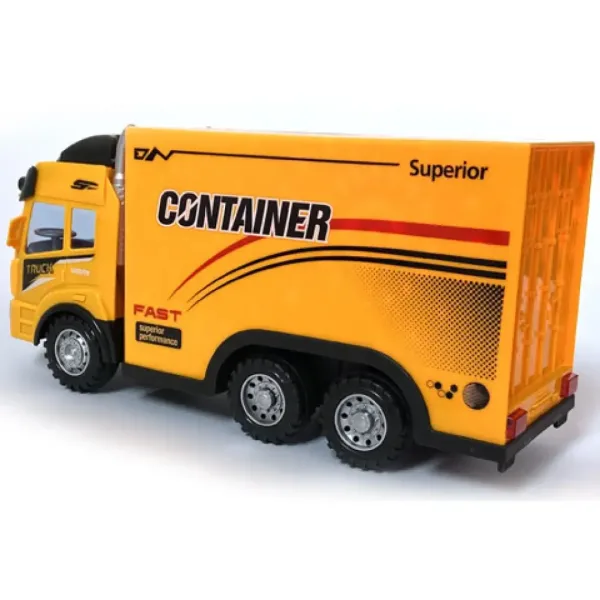 RC Camion trasportatore di container con effetti luminosi 27MHz scala 1/14 immagine 3