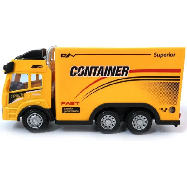 RC Camion trasportatore di container con effetti luminosi 27MHz scala 1/14 immagine 4