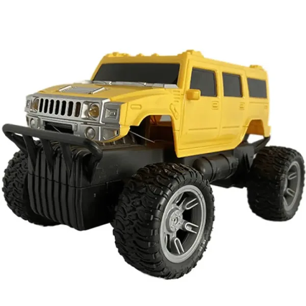 RC Off-Road radiocomandato Hummer con luce 27 MHz 22cm scala 1/14 in due varianti immagine 4