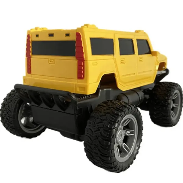 RC Off-Road radiocomandato Hummer con luce 27 MHz 22cm scala 1/14 in due varianti immagine 5