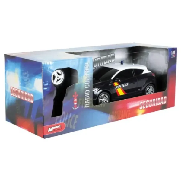RC Renault Megane RS Polizia auto radiocomandata 1/14 - Mondo immagine 3