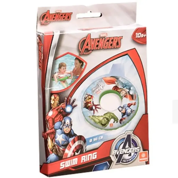Gomma da nuoto Avengers 50cm immagine 2