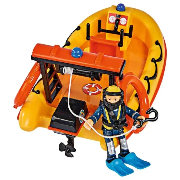 Sam il pompiere: motoscafo Neptun con figura di Penny - Simba Toys immagine 3