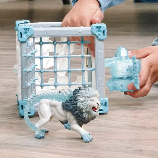 Schleich: Eldrador BattleCave – Gioco del Leone di Ghiaccio (42766) immagine 2