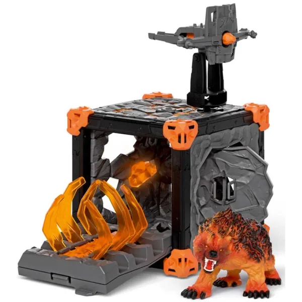 Schleich: Eldrador BattleCave – Gioco del Orso di Lava (42732) immagine 5