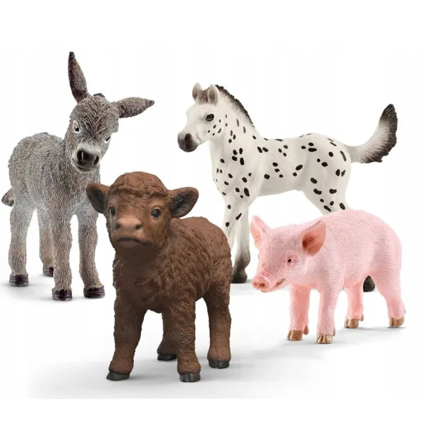 Schleich: Farm World Figura di animali da fattoria – set da 4 pezzi (42740) immagine 2