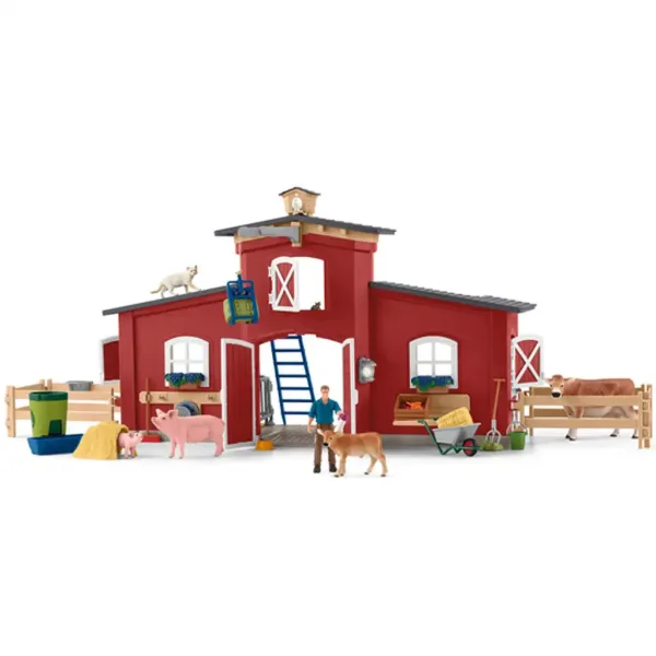 Schleich: Farm World - Gioco con stalla e animali (42606) immagine 2