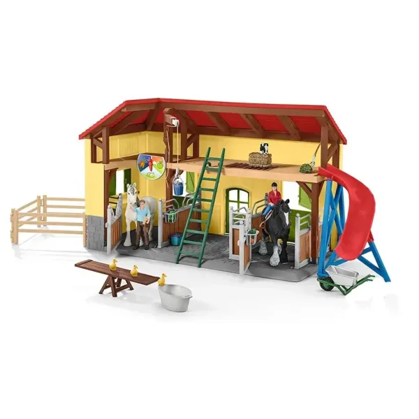 Schleich Farm World – Gioco di stalla per cavalli (42485) immagine 2