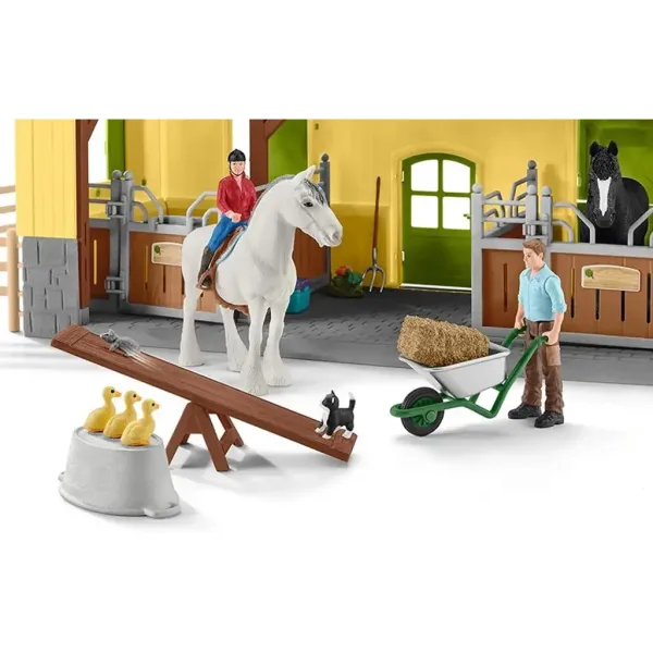 Schleich Farm World – Gioco di stalla per cavalli (42485) immagine 4