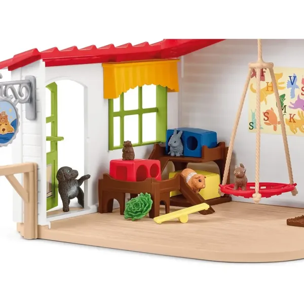 Schleich: Farm World - Gioco set hotel per animali (42607) immagine 4