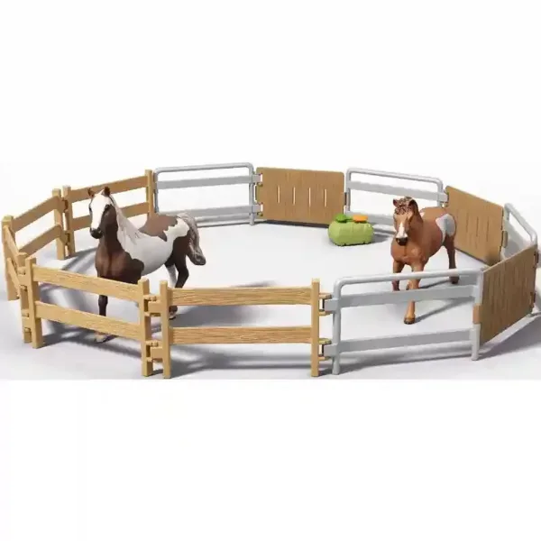 Schleich: Fuoristrada con rimorchio per cavalli e cavalli (42705) immagine 10